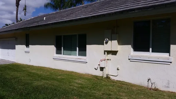 Impact windows and doors exterior home view