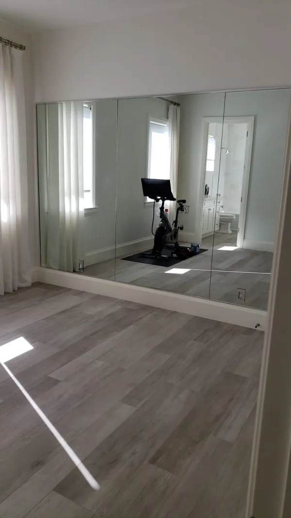 custom made gym mirror