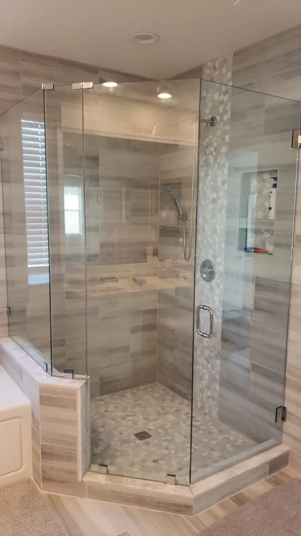 custom shower enclosure