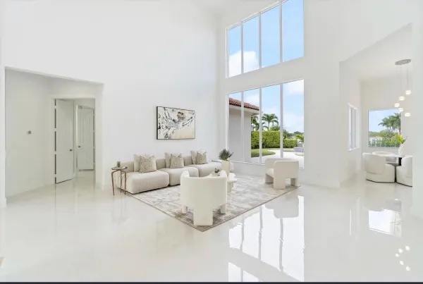 Renovated home interior